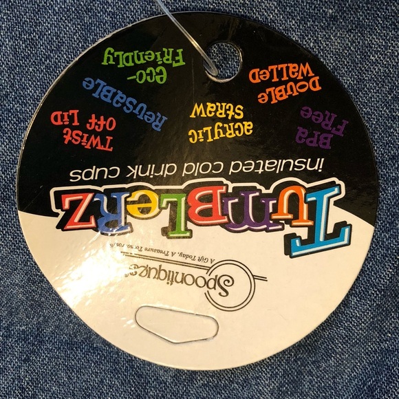 Wizard of Oz Clear Tumbler Insulated Cold Drink Cup With Straw Dorothy Tin Man - Picture 4 of 4